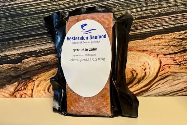 Gerookte Noorse Zalmfilet (duurzaam en ecologisch gekweekt)